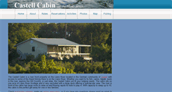 Desktop Screenshot of castellcabin.com